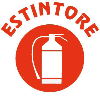 Adesivo Estintore