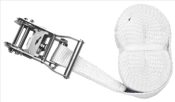 Cricchetto Inox H.35 Mt.6,00 Bianco