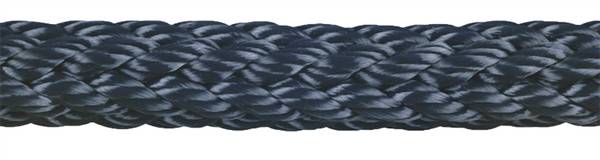 TRECCIA POL. ROUND LINE BLU MM.24