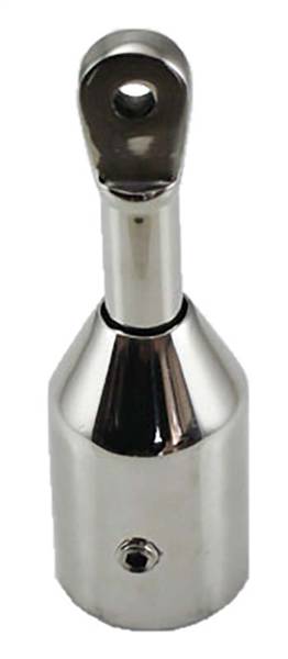 TERMINALE INOX REGOLABILE MM.22