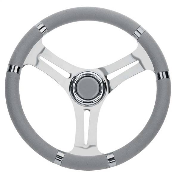 VOLANTE INOX IMPUGNAT.GRIGIO CM.35