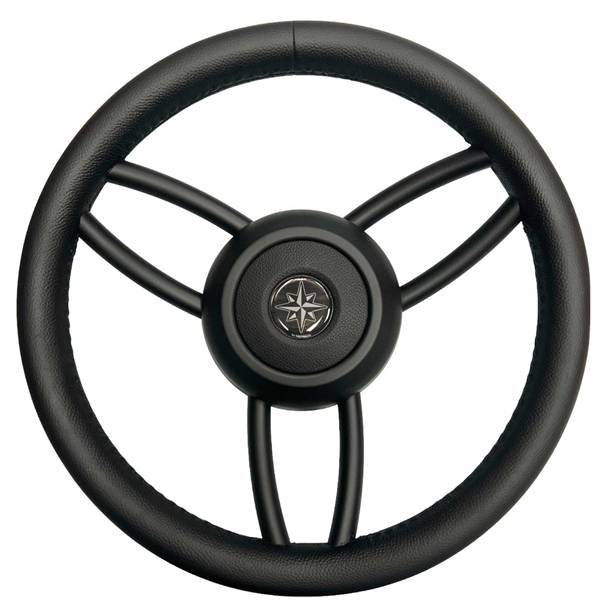 VOLANTE INOX NERO IMP.POL.NERO