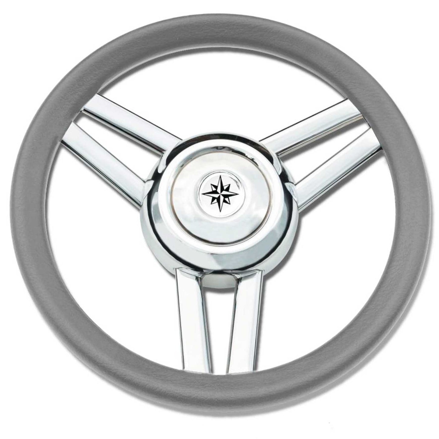 Volante Inox Imp.pol. Grigia