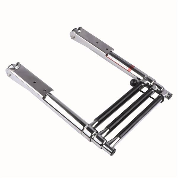 SCALETTA TELESCOPICA INOX 3 GRADINI