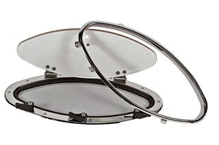 Oblo' Inox Ellittico Mm 460