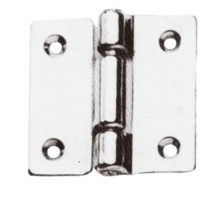 CERNIERA A LIBRO IN OTTONE CROMATO