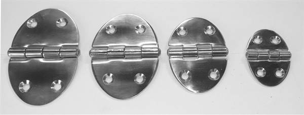 CERNIERA INOX OVALE MM.51X35