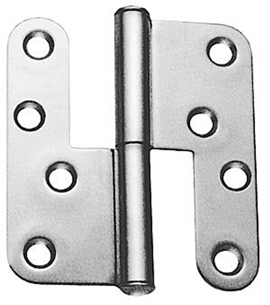 CERNIERA INOX SFILABILE DX
