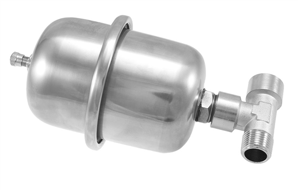 VASO AD ESPANSIONE INOX 0,5 LT.