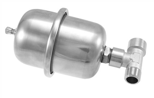 VASO AD ESPANSIONE INOX 0,5 LT.