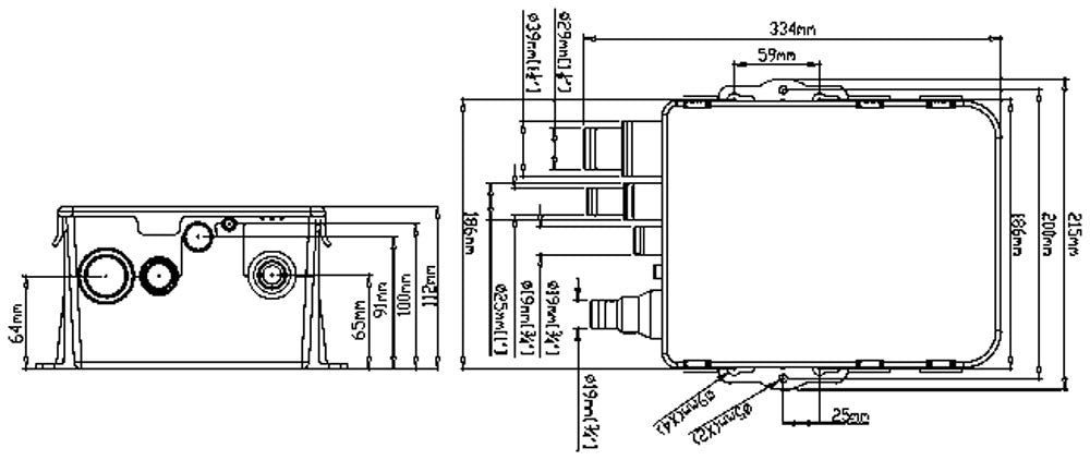 Pozzetto Raccolta 750 Gph 12v