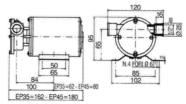 POMPA EP35 ANCOR 24 VOLT