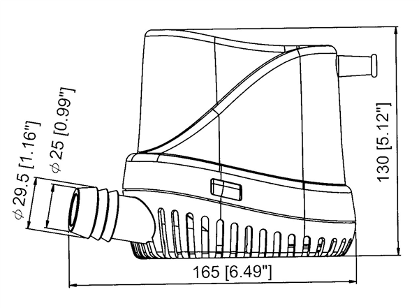 POMPA SENTINA AUTOM.TMC 1000 12V