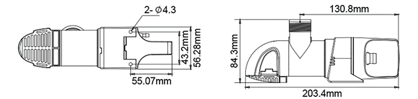 POMPA BASSA AUTO 1100 GPH 12V