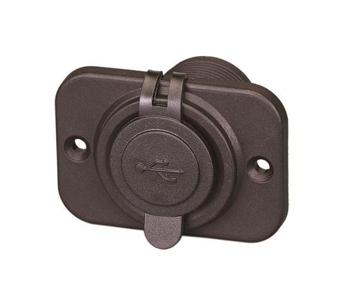 PRESA USB PASSANTE CON PIASTRINA