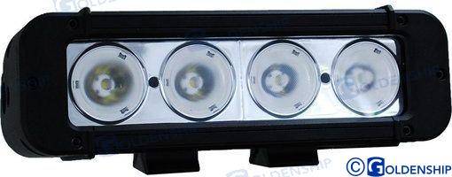 FARO RETTANGOLARE LED 40W NERO