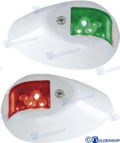 COPPIA FANALI BIANCHI A LED