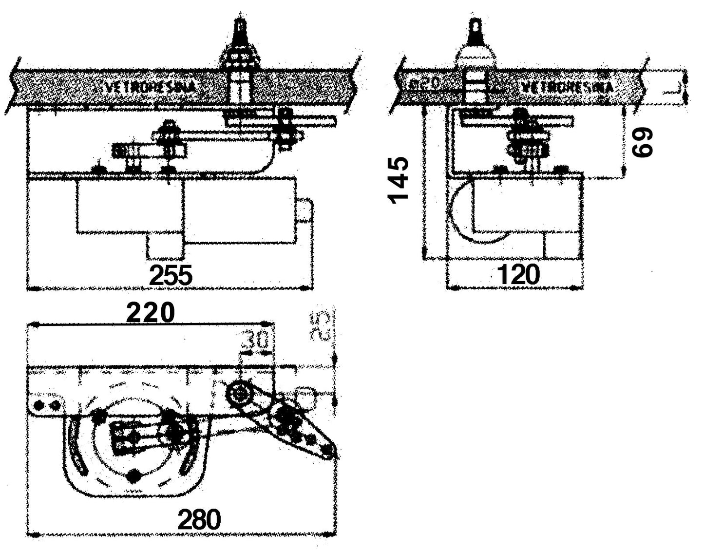 Motore Small Singola Trazione 12 V