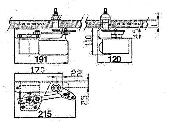MOTORE MEDIUM SINGOLA TRAZIONE 24 V