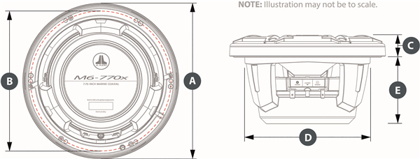 JL SPEAKER M6 WHITE SPORT 7,7"