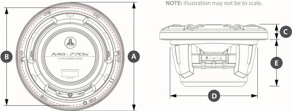 JL SPEAKER M6 WHITE SPORT 7,7"