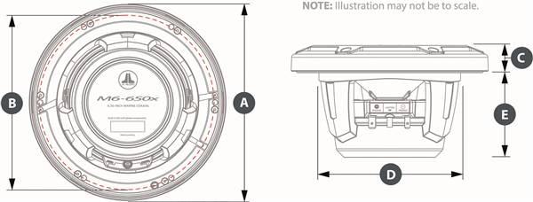 JL SPEAKER M6 LED WHITE CLASSIC 6,5"