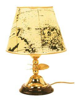 LAMPADA IN OTTONE DA TAVOLO