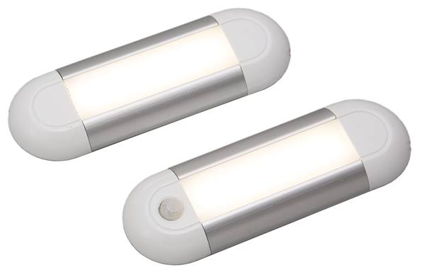 LUCE LED ALLUMINIO MM.160 W/SWITCH