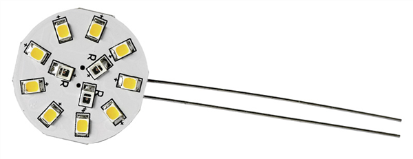 LAMPADA 9+3 LED SMALL G4 LAT.B.CAL.+BLU