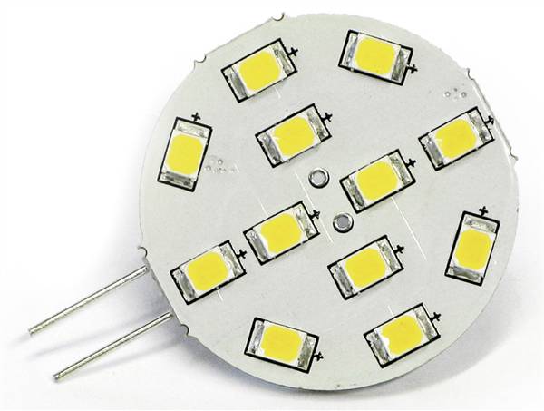 LAMPADA 12 LED G4 DIMM.12V LAT.FREDDA