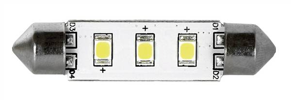 LAMPADA 3 LED SV8.5 MM.42 LUCE FREDDA