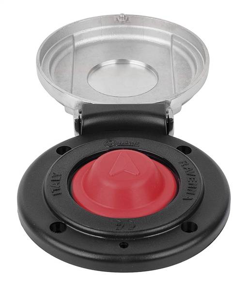 PULSANTE A PIEDE DOWN INOX/NERO