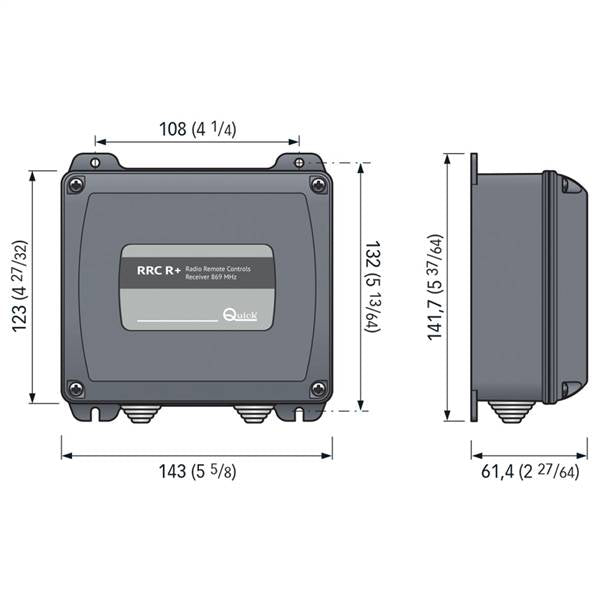 RICEVITORE RRC R02+ 869 MHZ