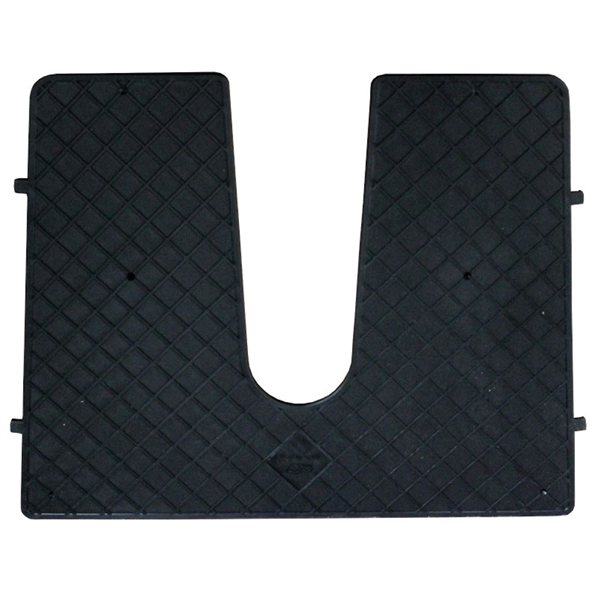 SALVAPOPPA C/FENDITURA MM.450X360 NERO