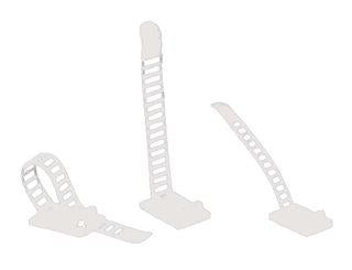 FASCETTA IN NYLON BIANCO MM.25X18