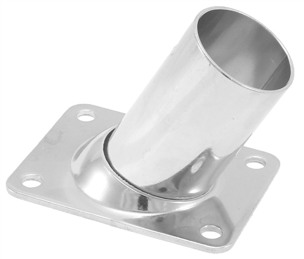 BASE RETTANGOLARE INOX MM 25