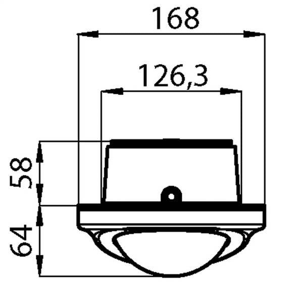 BUSSOLA ASTRA 4" BAS1