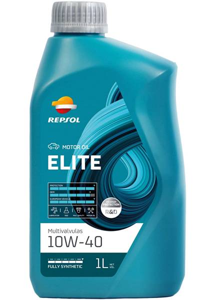 REPSOL ELITE MULTIVALVULAS 10W40 LT.1