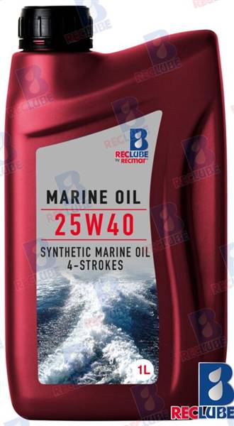 RECMAR OLIO SEMISINTETICO REC25W40U6 1LT
