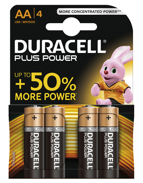 STILO DURACELL PLUS POWER AA