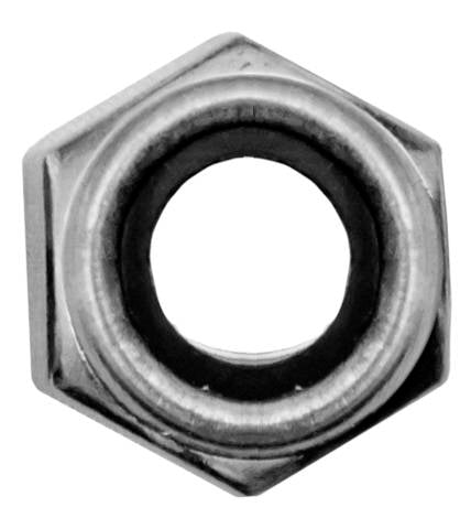 DADO ESAGONALE AUTOBL. INOX A4 MM.5