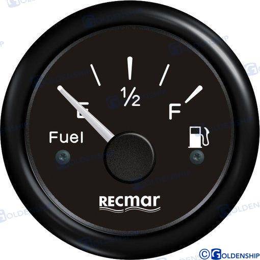 INDICATORE LIVELLO CARBURANTE NERO