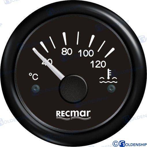 INDICATORE TEMPERATURA ACQUA NERO