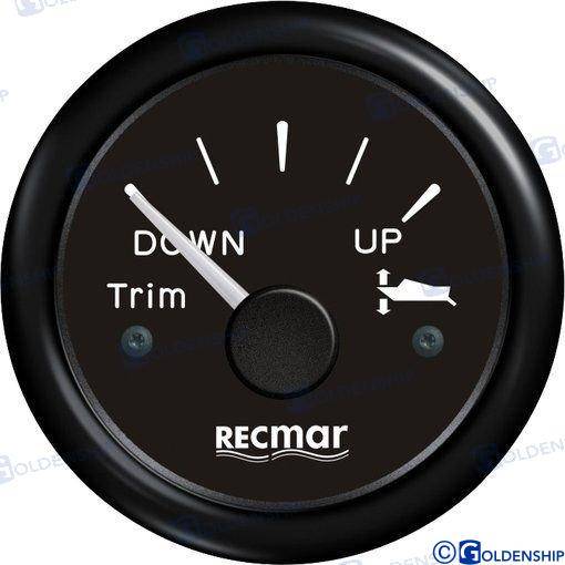 INDICATORE TRIM 0-190 NERO