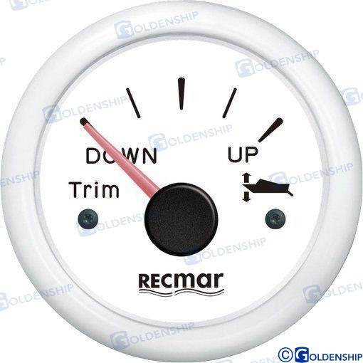 INDICATORE TRIM 0-190 BIANCO
