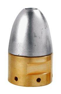 Ogiva Completa Di Ottone 20x2,00