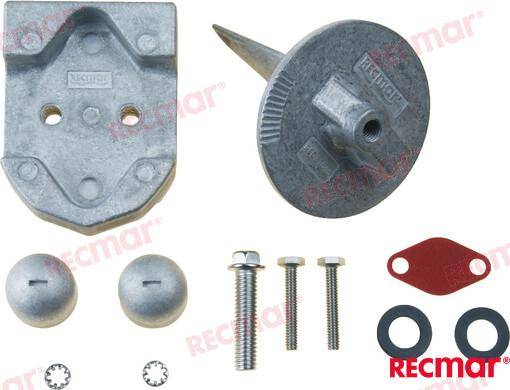 KIT ANODI PIEDI MERCRUISER EFB