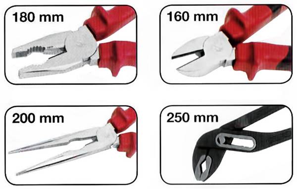 4PZ- SET PINZE ERGOKRAFT