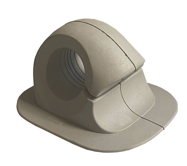 Gancio Per Remo In Gomma Grigia 7038