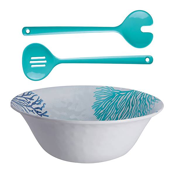 Set Insalatiera + Posate Harmony Mare